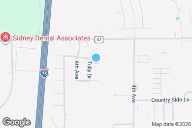 Map image of the property - 1198 Abbott Cir