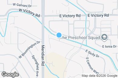 Map image of the property - 192 E Sicily Dr