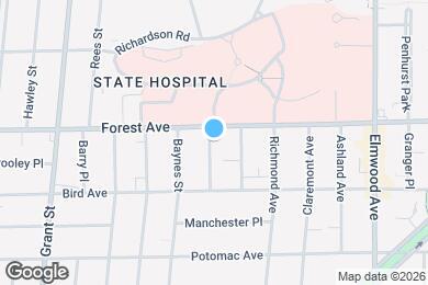 Map image of the property - 47 Abbottsford Pl