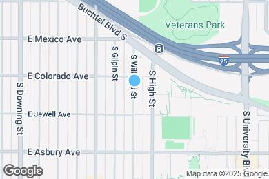 Map image of the property - 1832 S Williams St