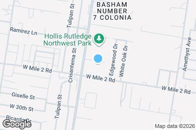 Map image of the property - 1805 Ramirez St