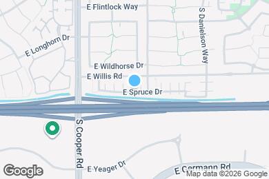 Map image of the property - 2200 E Spruce Dr