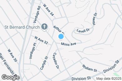 Map image of the property - 2347 Moss Ave