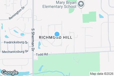 Map image of the property - 8355 Fieldfare Way
