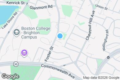 Map image of the property - 218 Foster St