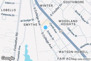 Map image of the property - 1508 Echols St