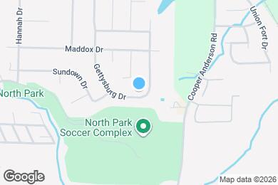 Map image of the property - 612 Gettysburg Dr