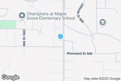 Map image of the property - Crestwood Ridge Apartments