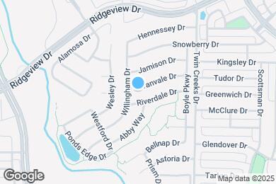 Map image of the property - 1529 Evanvale Dr