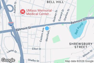 Map image of the property - 109 Merrifield St