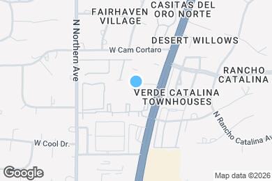 Map image of the property - 8267 N Oracle Rd