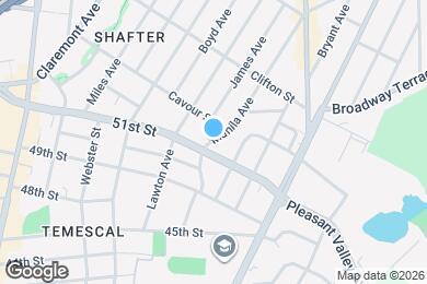 Map image of the property - 5130 Manila Ave