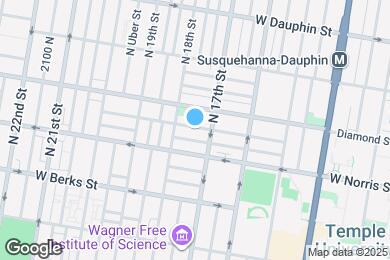 Map image of the property - 1714 Fontain St