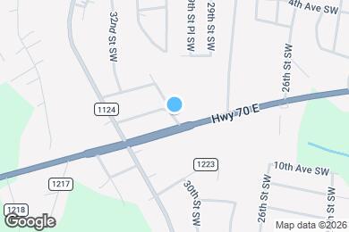 Map image of the property - 823 31st St SW