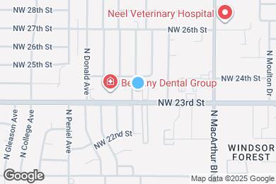 Map image of the property - Peartree Apartments