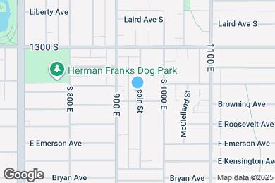 Map image of the property - 1384 S Lincoln St