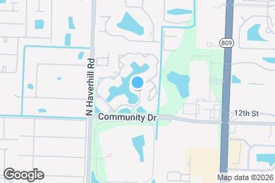 Map image of the property - 4823 Via Palm Lakes Via
