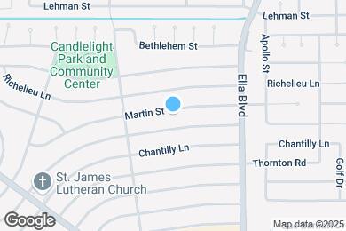 Map image of the property - 1309 Martin St