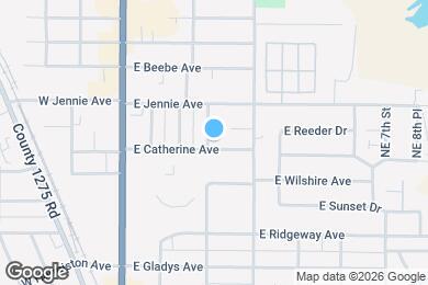 Map image of the property - 600 NE 3rd St