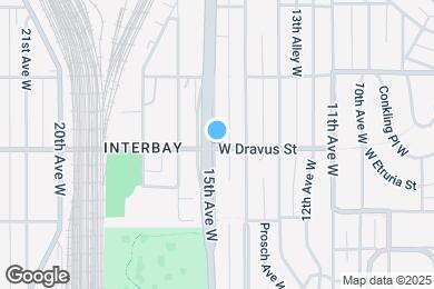 Map image of the property - 3202 15th Ave W