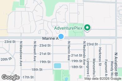 Map image of the property - 1530 Marine Ave