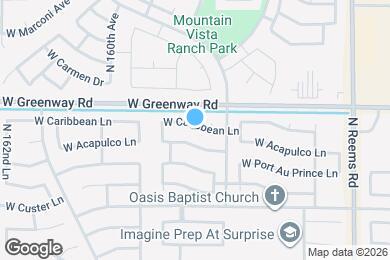 Map image of the property - 15797 W Caribbean Ln