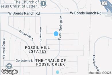 Map image of the property - 408 Lead Creek Dr