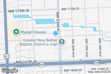 Map image of the property - 2225 NW 170th Terrace