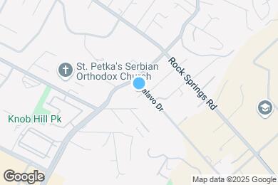 Map image of the property - 1527 Calavo Dr