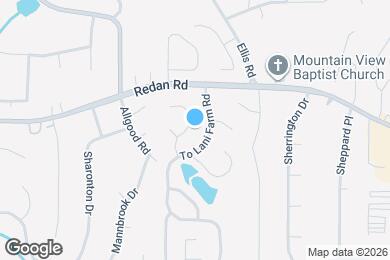 Map image of the property - 1102 Cherokee Heights