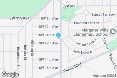 Map image of the property - 1104 S Western St