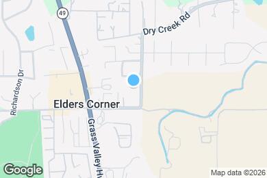 Map image of the property - 12171 Dry Creek Rd