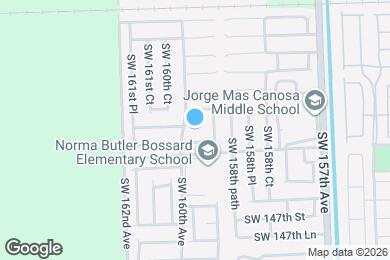 Map image of the property - 14300 SW 159th Pl