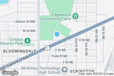 Map image of the property - 110 V St NE