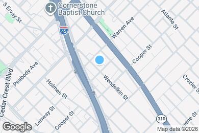 Map image of the property - 3416 Wendelkin St