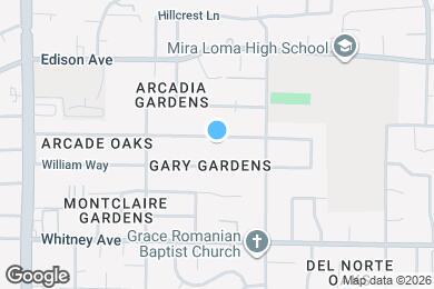 Map image of the property - 3800 West Way