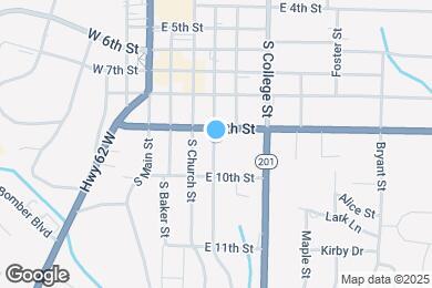 Map image of the property - 475 S Hickory St