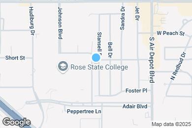 Map image of the property - 909 Stansell Dr