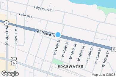 Map image of the property - Pontiac Apartments