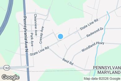 Map image of the property - 434 East Ave