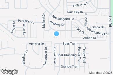 Map image of the property - 1508 Killdee Ct