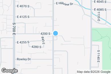 Map image of the property - 927 E Montana Vista Ln