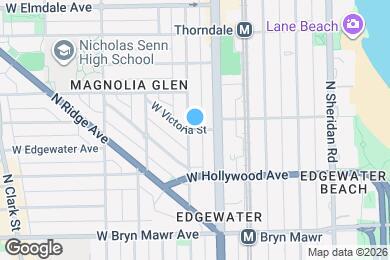 Map image of the property - 1218 W Victoria St