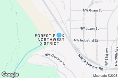 Map image of the property - 2635 NW Sussex Ave