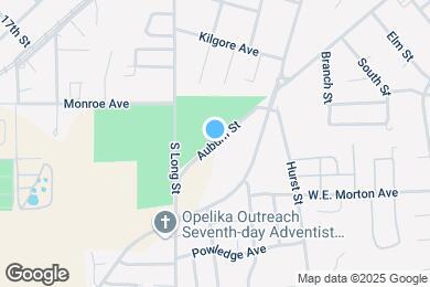 Map image of the property - 1603 Auburn St