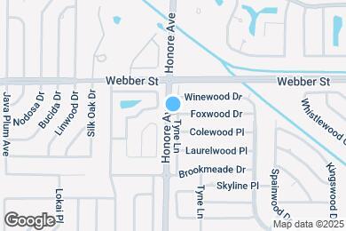 Map image of the property - 3200 Tyne Ln
