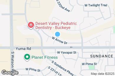 Map image of the property - 23180 W Arrow Dr