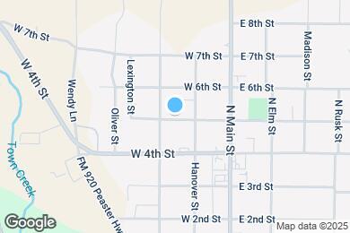 Map image of the property - 212 W 5th St