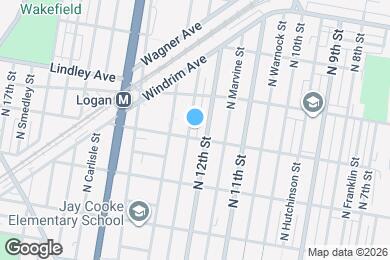 Map image of the property - 5009 N Camac St