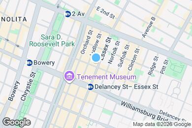 Map image of the property - 112 Rivington St